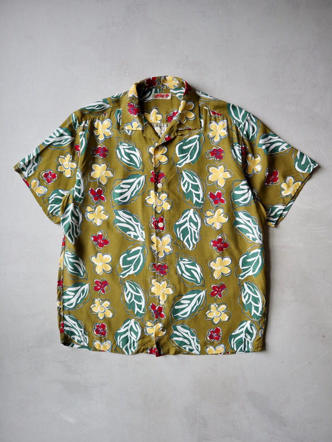 Scoop Boys Hawaiian Loop Collar Shirt - L