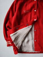 Load image into Gallery viewer, 1950/60&#39;s Holloway Hooded Varsity Jacket - M
