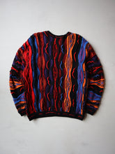 Load image into Gallery viewer, 1990&#39;s Aklanda Merino Wool 3D Knit Sweater - M
