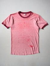Load image into Gallery viewer, 1970s Distressed Towncraft Ringer T-Shirt - XS

