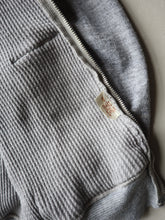 Load image into Gallery viewer, 1970s Waffle Lined Zip Up Hoodie - M
