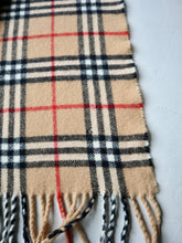 Load image into Gallery viewer, Burberry Nova Check Lambswool Scarf
