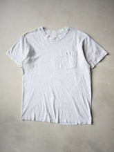 Load image into Gallery viewer, 1990s Heather Grey Pocket Tee - S
