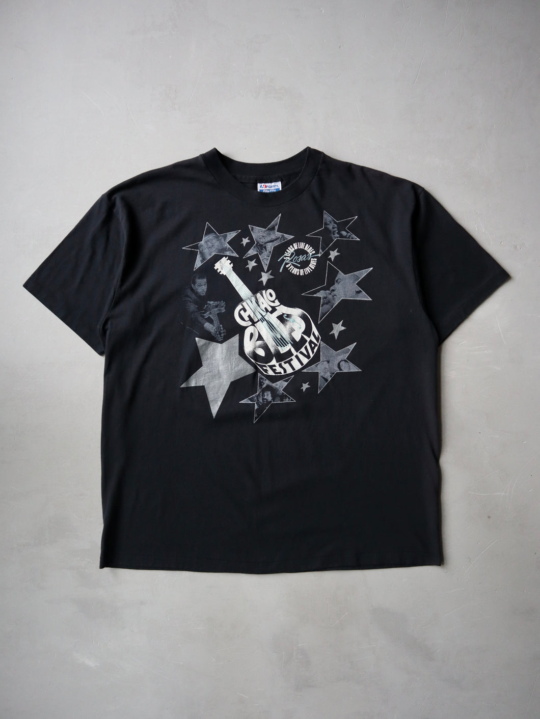 1990s Chicago Blues Festival Rosa's Blues Lounge T-Shirt - L
