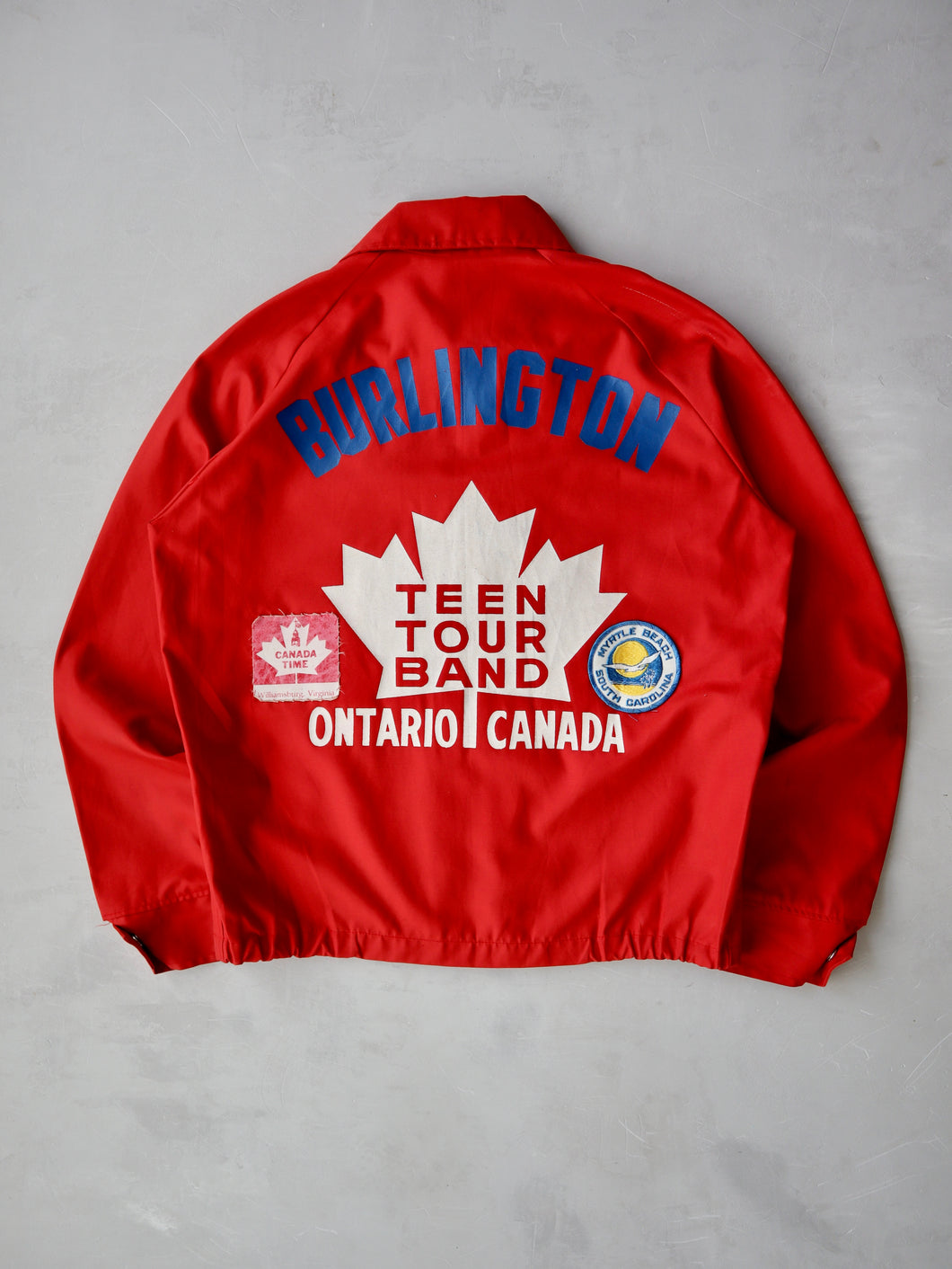 1960's Burlington Teen Tour Band Jacket - S/M