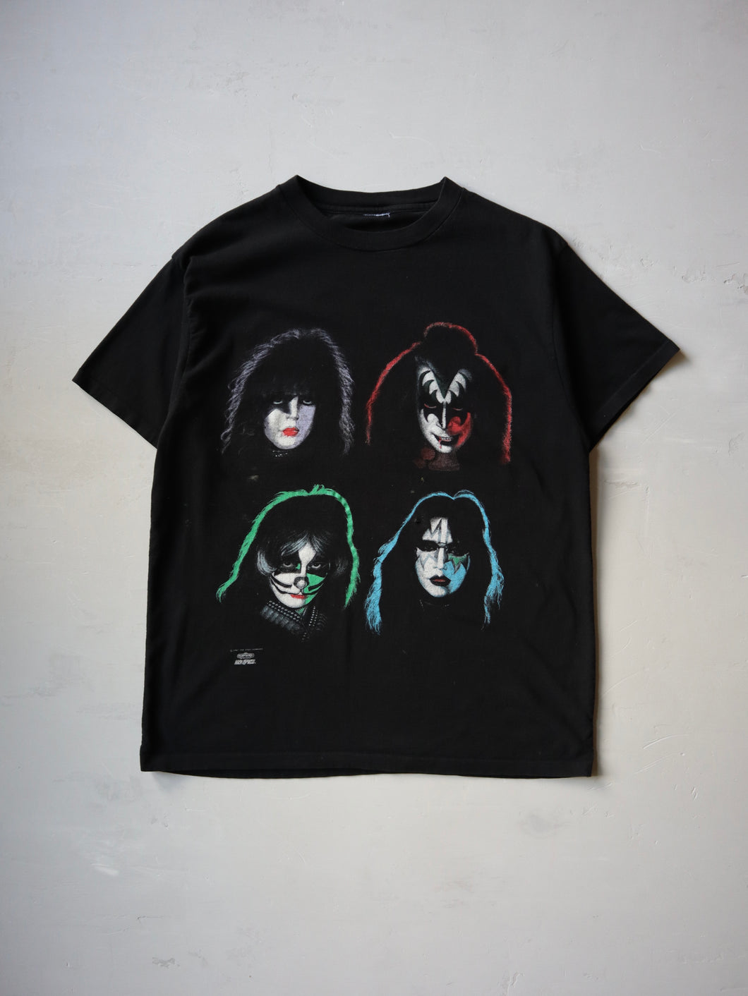 1990's KISS Army Faces T-Shirt - M
