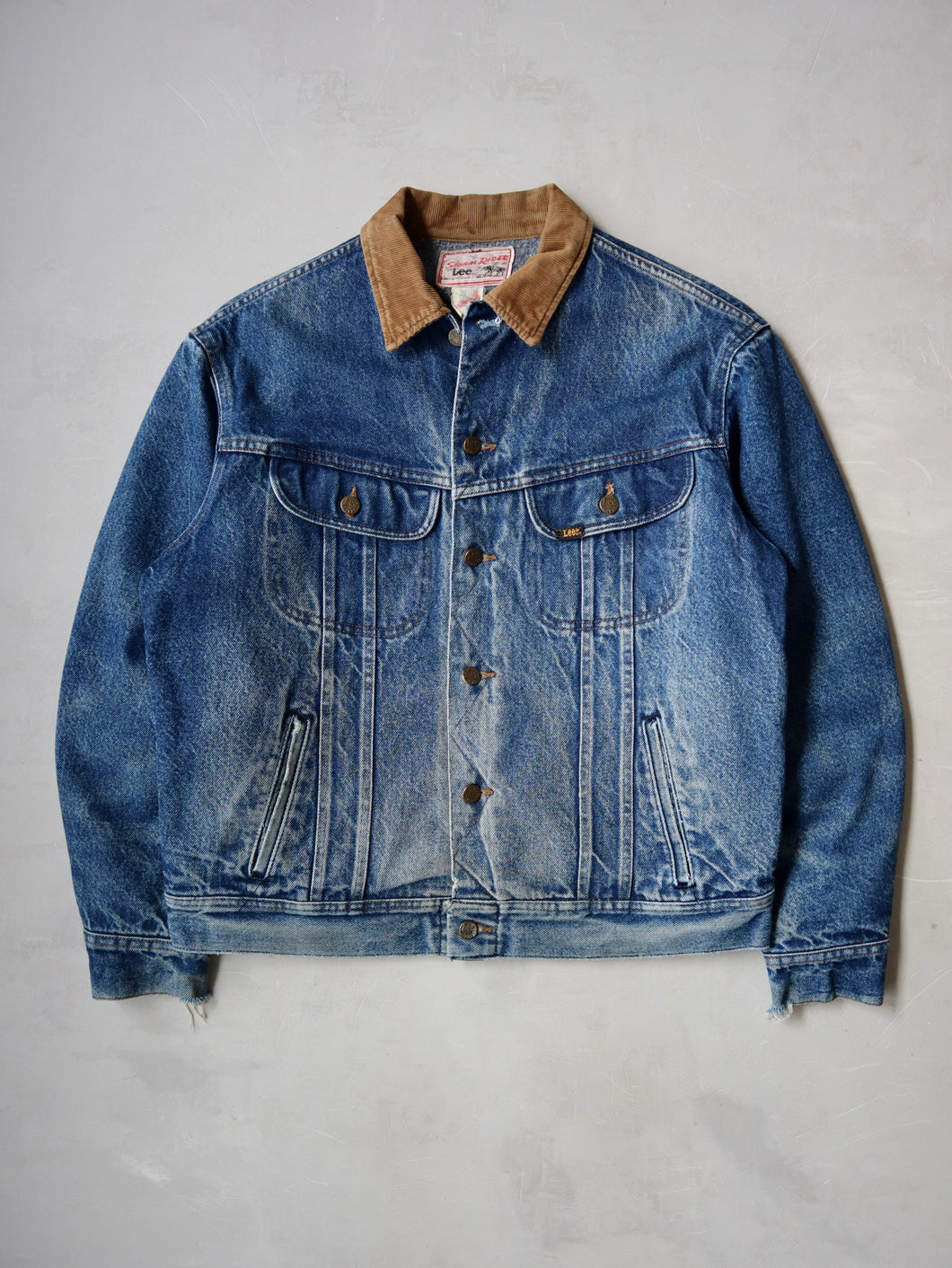 1980s Lee Storm Rider Denim Jacket - L