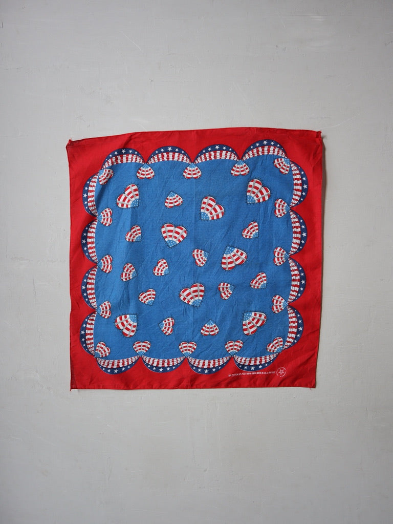 USA Hearts Made in USA Bandana