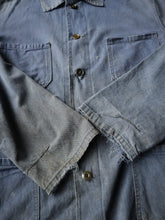 Load image into Gallery viewer, 1970s Thrashed Italian Chore Jacket - L
