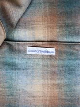 Load image into Gallery viewer, 1970s Pendleton Shadow Plaid Flannel Shirt - L
