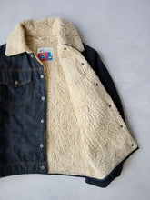 Load image into Gallery viewer, 1970&#39;s Sears Toughskins Sherpa Lined Denim Jacket - S
