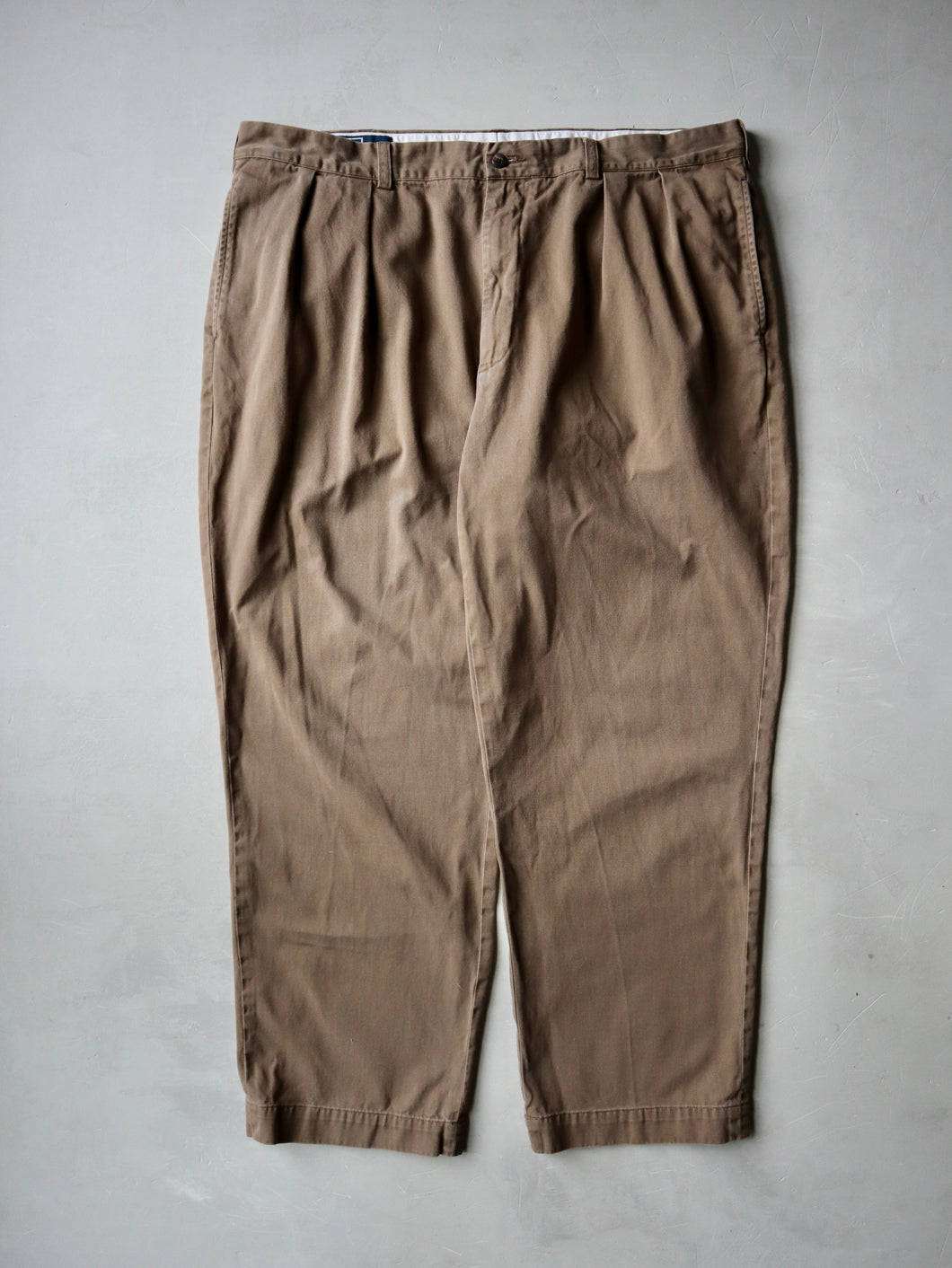 1990s Polo Ralph Lauren Pleated Chino Pants - 42
