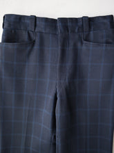Load image into Gallery viewer, 1970&#39;s Hardy Amies Plaid Bootcut Pants - 30&quot;

