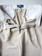 Load image into Gallery viewer, 1990s Polo Ralph Lauren Pleated Chino Pants - 33&quot;
