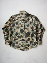 Load image into Gallery viewer, 1970&#39;s Duck Camo Chamois Shirt - S
