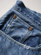 Load image into Gallery viewer, Heavily Repaired and Distressed RRL Buckle Back Jeans - 38"
