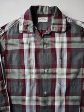 Load image into Gallery viewer, 1960&#39;s Van Heusen Vancrest Plaid Shirt - S
