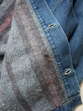 Load image into Gallery viewer, 1970&#39;s Roebucks Blanket Lined Chore Jacket - L
