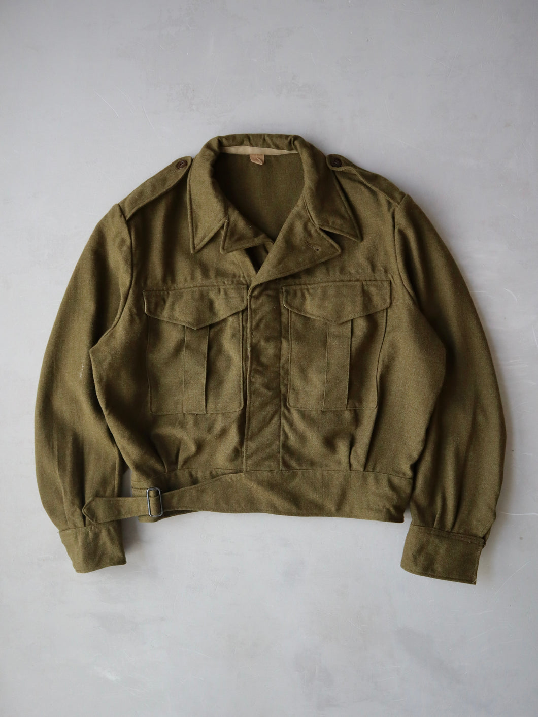 1950's Australian Army Wool Battle Dress Jacket - L