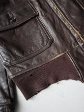 Load image into Gallery viewer, 1970s U.S Navy G-1 Leather Flight Jacket - M
