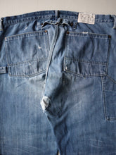 Load image into Gallery viewer, Heavily Repaired and Distressed RRL Buckle Back Jeans - 38"
