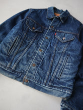 Load image into Gallery viewer, 1970/80&#39;s Made in USA Levi&#39;s 70506 Blanket Lined Denim Jacket - S

