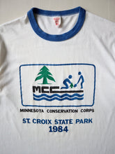 Load image into Gallery viewer, 1980s St. Croix State Park Ringer T-Shirt - XS/S
