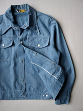 Load image into Gallery viewer, 1970s Selvedge Lightweight Denim Work Jacket - M
