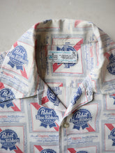 Load image into Gallery viewer, 1970&#39;s Pabst Blue Ribbon Beer AOP Shirt - M
