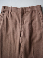 Load image into Gallery viewer, 1970&#39;s Mini Check Wool Bootcut Pants - 31&quot;
