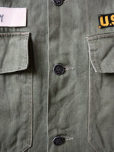 Load image into Gallery viewer, 1950&#39;s U.S Army OG-107 13 Star Fatigue Shirt - S
