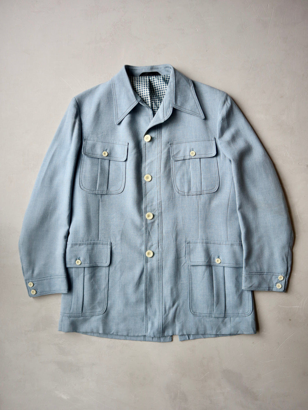 1970s Safari Jacket - M