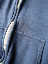 Load image into Gallery viewer, 1990s Faded Thermal Lined Zip Up Hoodie - S
