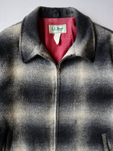 Load image into Gallery viewer, 1980s L.L. Bean Shadow Plaid Wool Blend Jacket - L/XL
