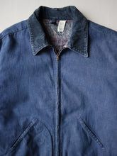 Load image into Gallery viewer, 1960s Wrangler Blue Bell Blanket Lined Denim Work Jacket - L
