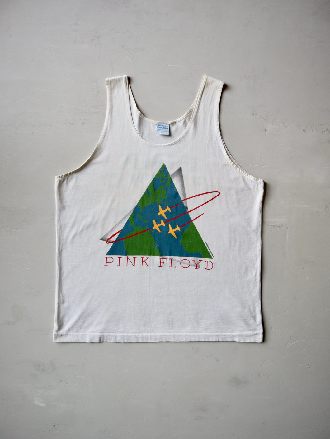 1980's Pink Floyd Australasia Tour Singlet - L