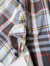 Load image into Gallery viewer, 1960s Ohrbach's Loop Collar Plaid Shirt - M
