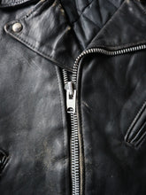 Load image into Gallery viewer, 1970s Distressed Schott Perfecto Leather Biker Jacket - S
