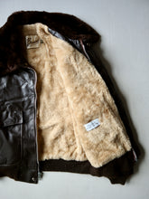 Load image into Gallery viewer, 1960s Berman's G1 Leather Flight Jacket - M
