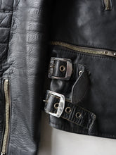 Load image into Gallery viewer, 1980&#39;s German Motostar Cafe Racer Leather Jacket - S
