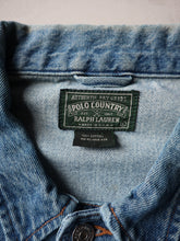 Load image into Gallery viewer, 1990&#39;s Made in USA Polo Country Ralph Lauren Denim Jacket - XL
