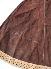 Load image into Gallery viewer, 1970&#39;s Velasco Suede Leather Poncho - One Size
