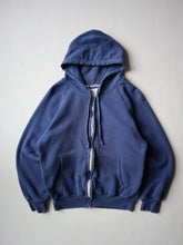 Load image into Gallery viewer, 1990s Faded Thermal Lined Zip Up Hoodie - S
