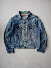 Load image into Gallery viewer, 1980&#39;s Thrashed Made in USA Levi&#39;s Denim Jacket - M
