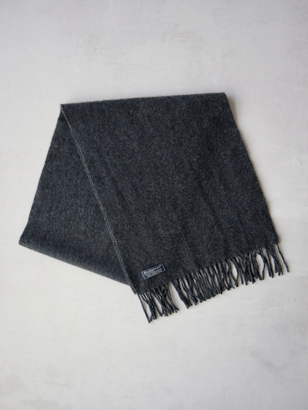 1980's Burberry's Cashmere Scarf