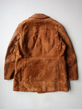 Load image into Gallery viewer, 1960s Pellux Double Breasted Suede Leather Jacket - L
