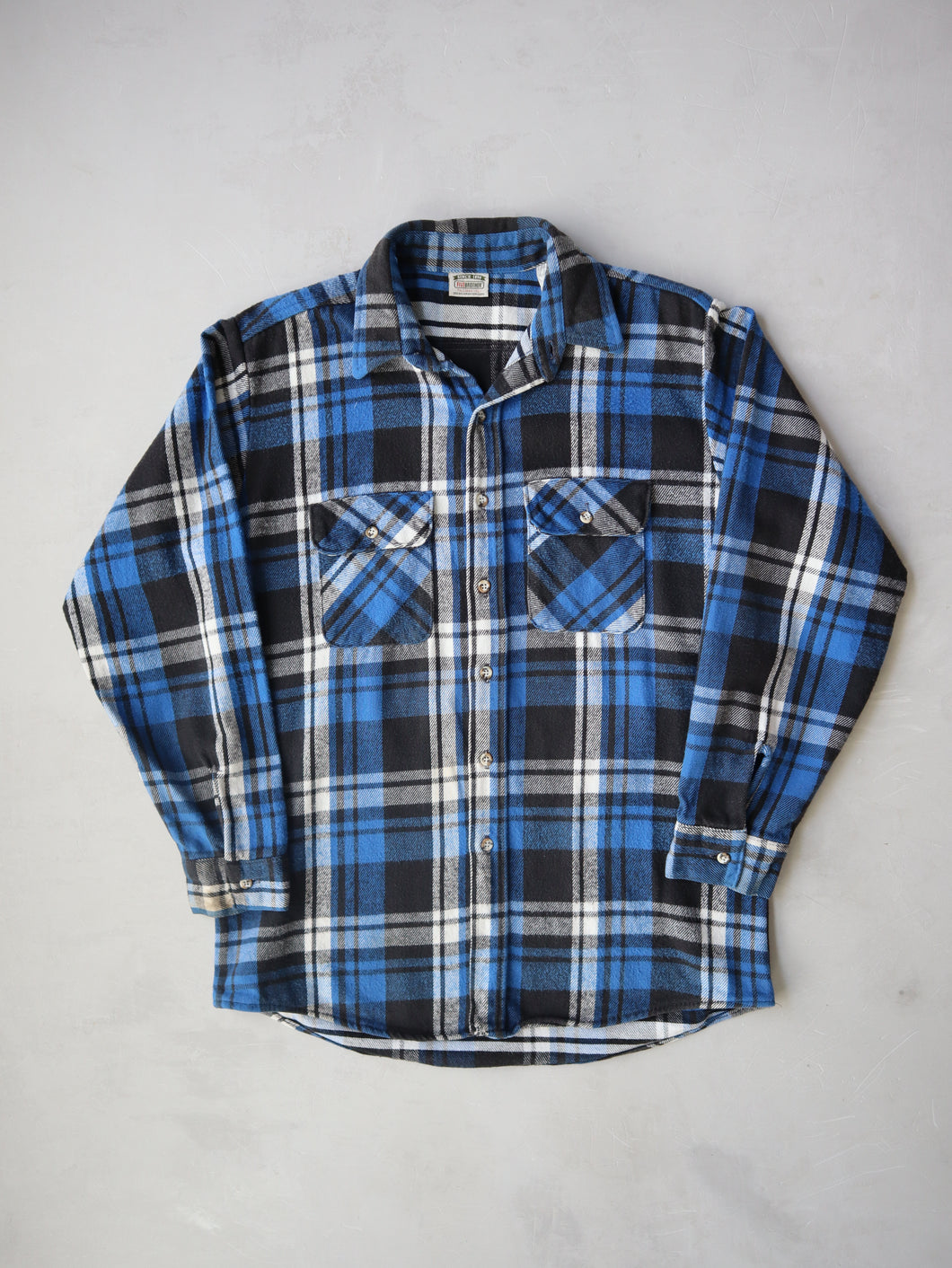 Five Brother Plaid Flannel Shirt - M/L