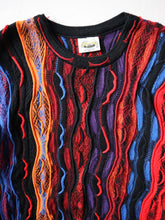 Load image into Gallery viewer, 1990&#39;s Aklanda Merino Wool 3D Knit Sweater - M

