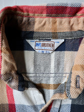 Load image into Gallery viewer, 1970s Five Brother Plaid Flannel Shirt - M
