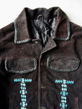 Load image into Gallery viewer, 1970&#39;s Native American Suede Leather Fringe Jacket - XL
